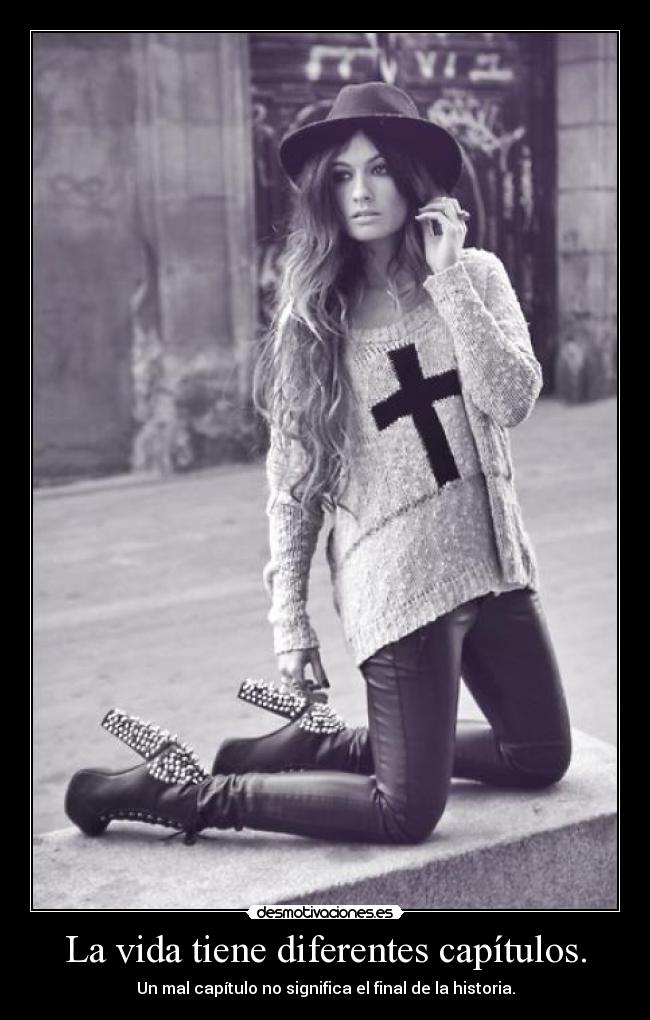 La vida tiene diferentes capítulos. - 