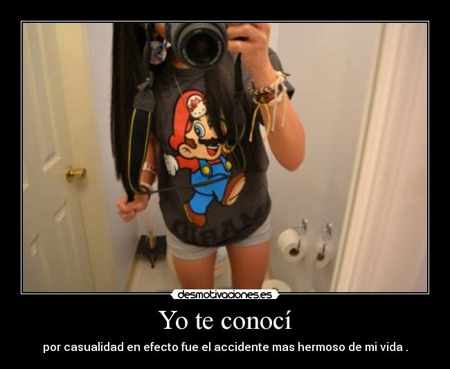 Yo te conocí - 