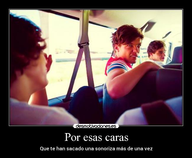 Por esas caras - 
