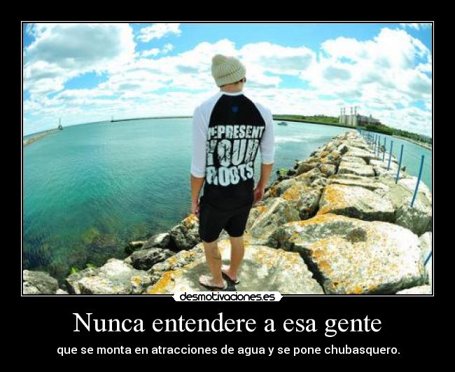 Nunca entendere a esa gente - 