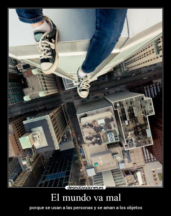 El mundo va mal -