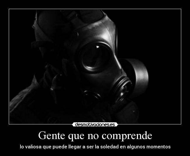 Gente que no comprende -