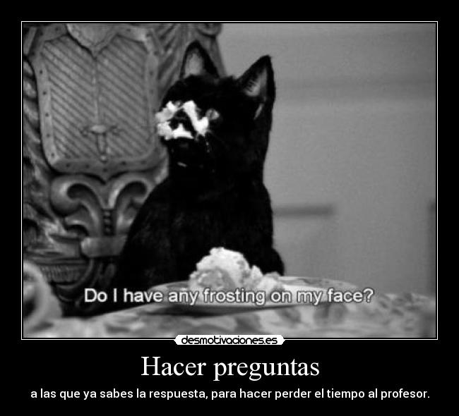 Hacer preguntas - 