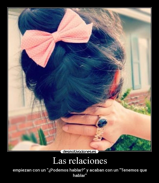 Las relaciones - 