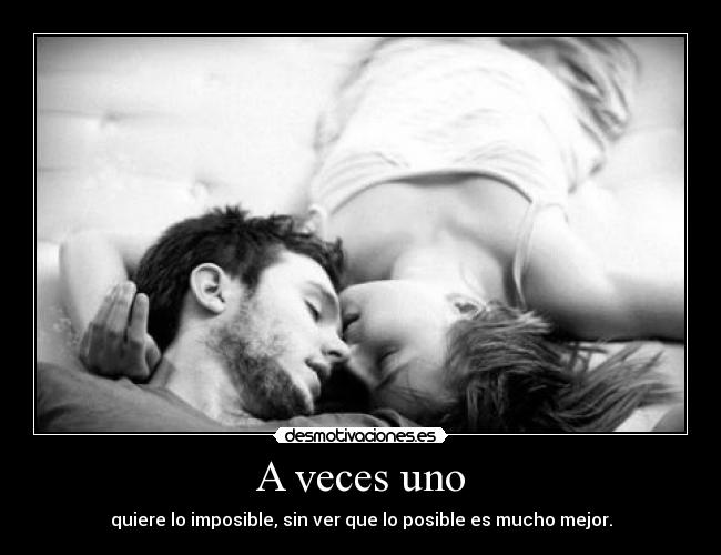 A veces uno - 