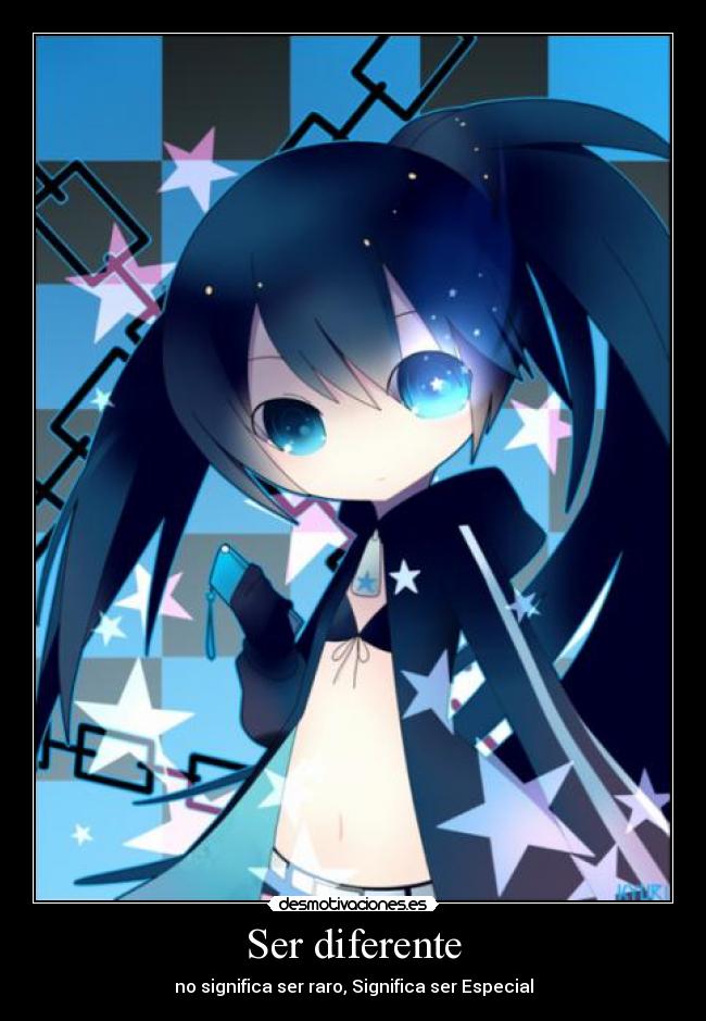 Ser diferente - no significa ser raro, Significa ser Especial