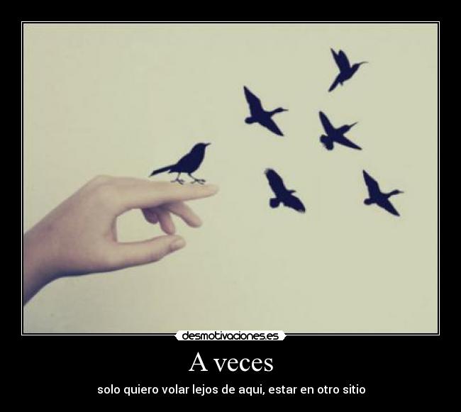 A veces -