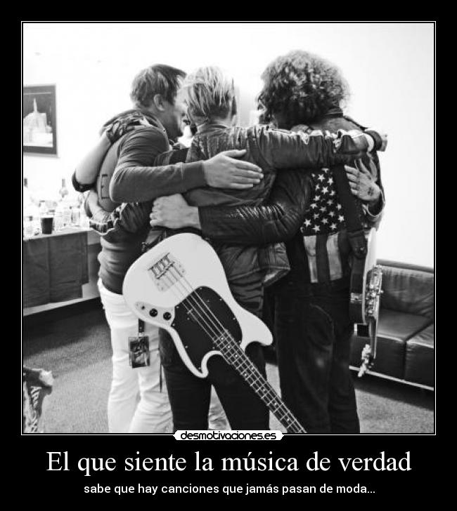 El que siente la música de verdad - 