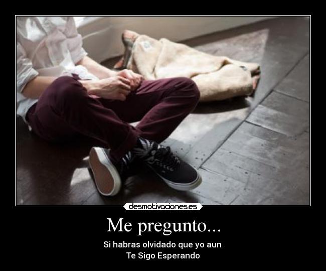 Me pregunto... -