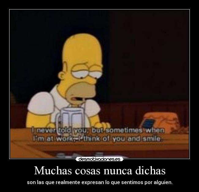 Muchas cosas nunca dichas - 