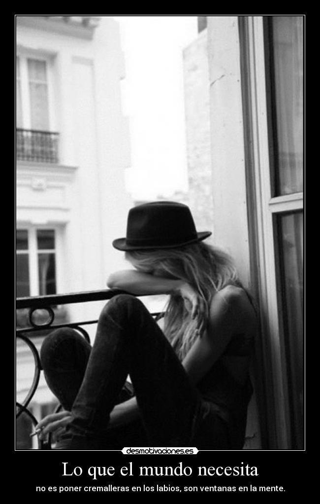 Lo que el mundo necesita - 