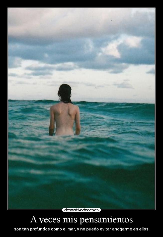 A veces mis pensamientos - 