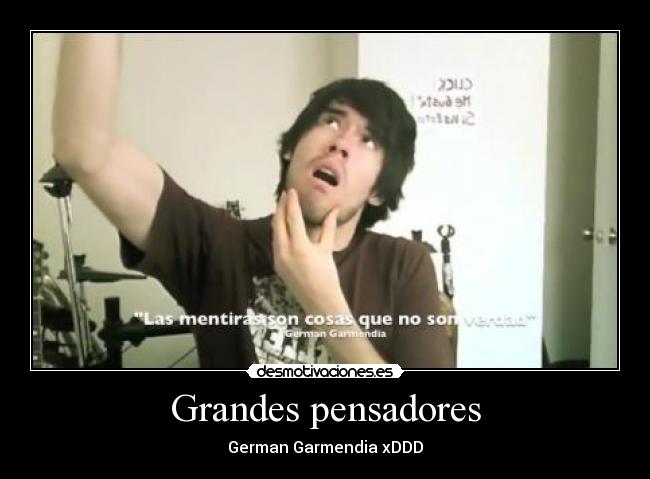 Grandes pensadores -