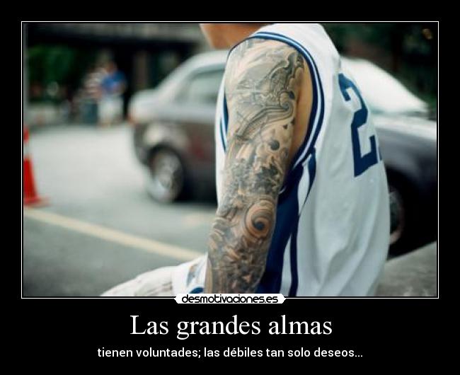 Las grandes almas -