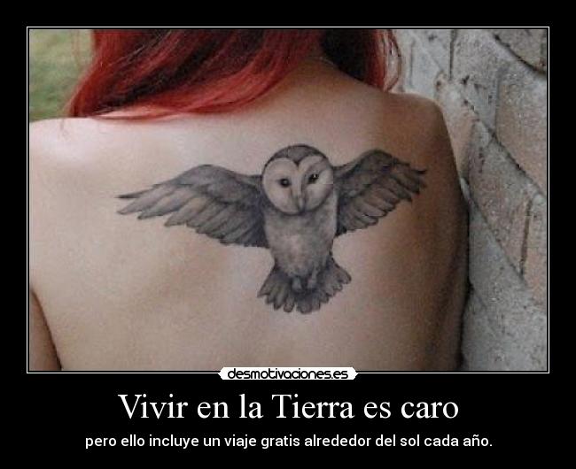 Vivir en la Tierra es caro - pero ello incluye un viaje gratis alrededor del sol cada año.