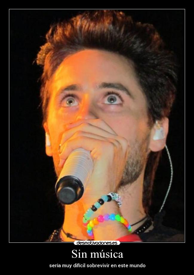 Sin música -