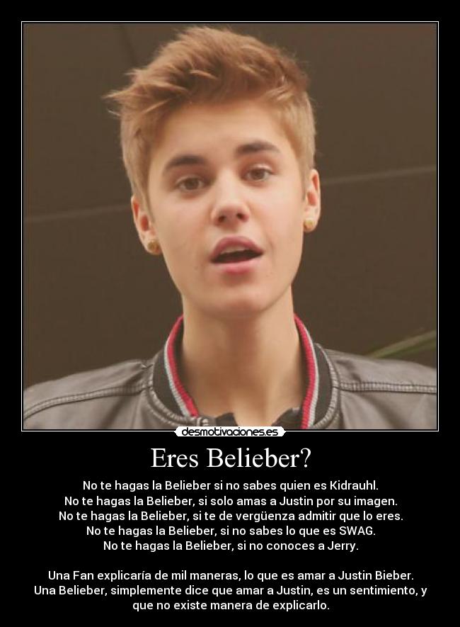 Eres Belieber? - 