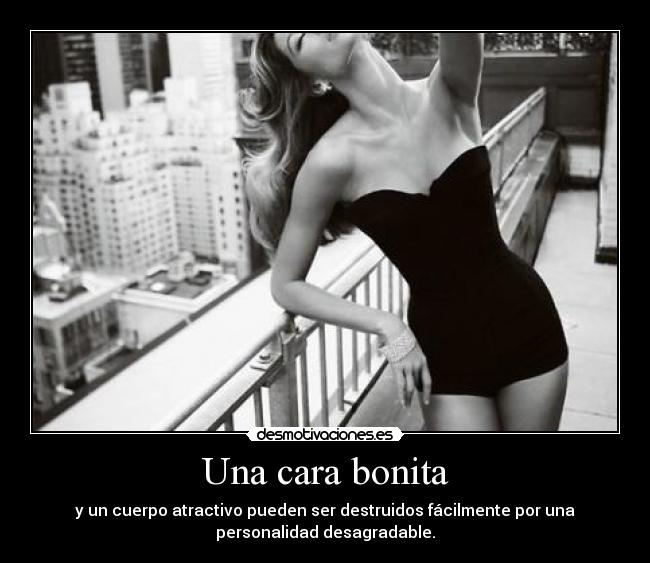 Una cara bonita -