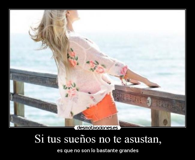 carteles dreams desmotivaciones