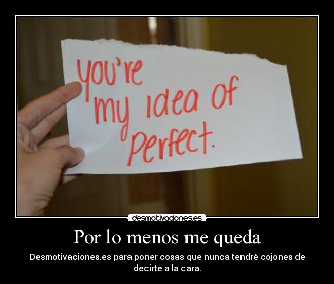 Por lo menos me queda - 