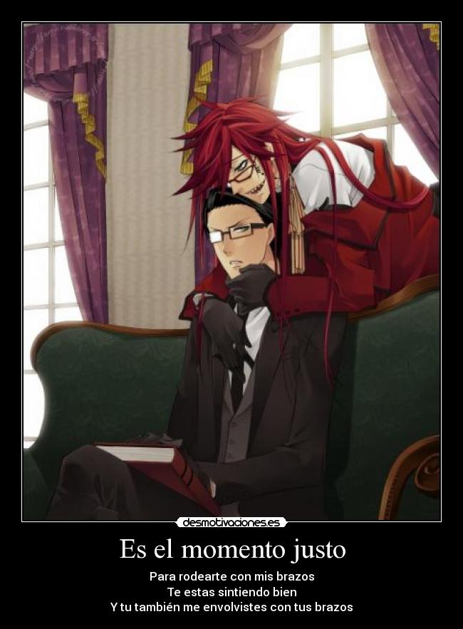 carteles grell william que lindos kuroshitsuji digital love daft punk lovemugler desmotivaciones