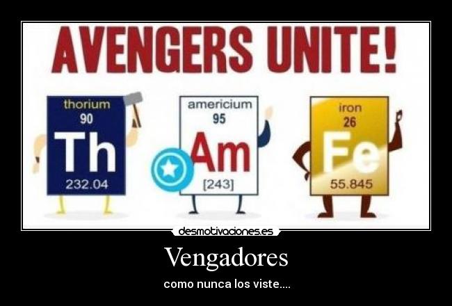Vengadores - como nunca los viste....