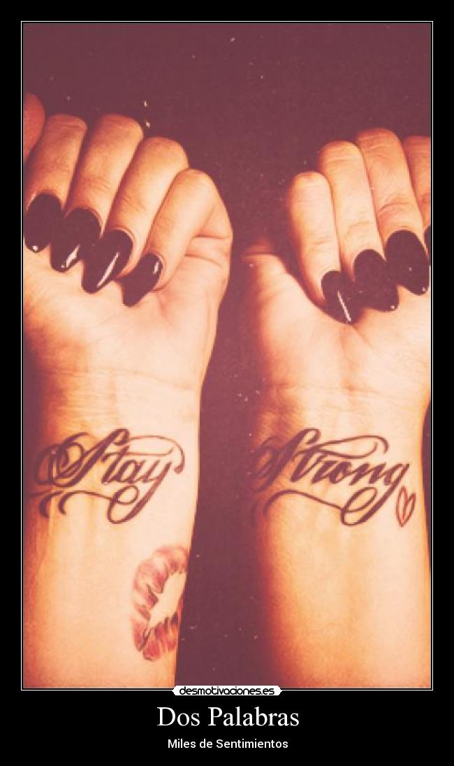 Dos Palabras - Miles de Sentimientos