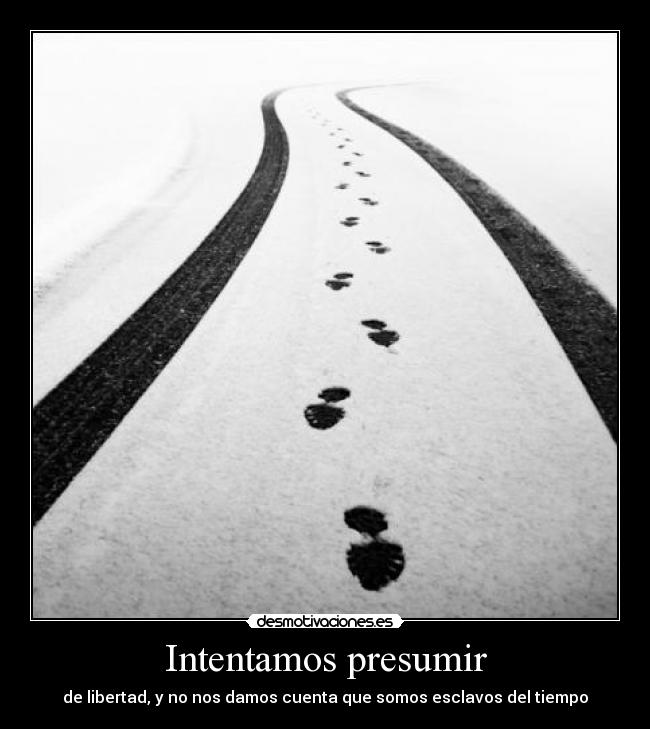 Intentamos presumir -