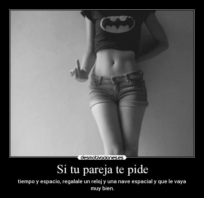 Si tu pareja te pide -