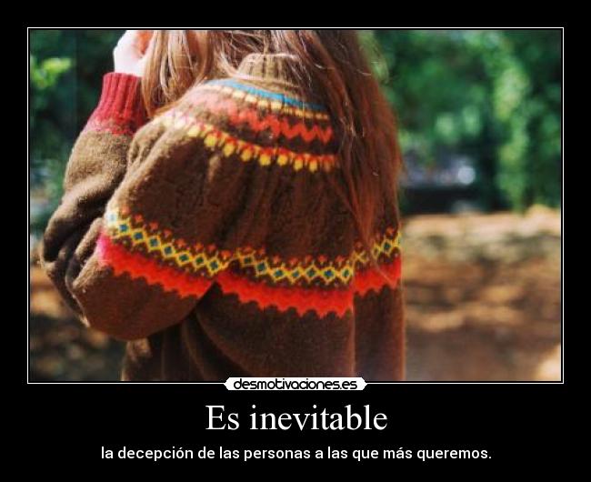 Es inevitable - 