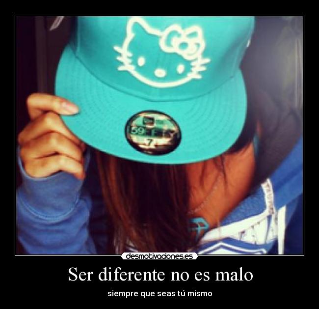 Ser diferente no es malo - siempre que seas tú mismo