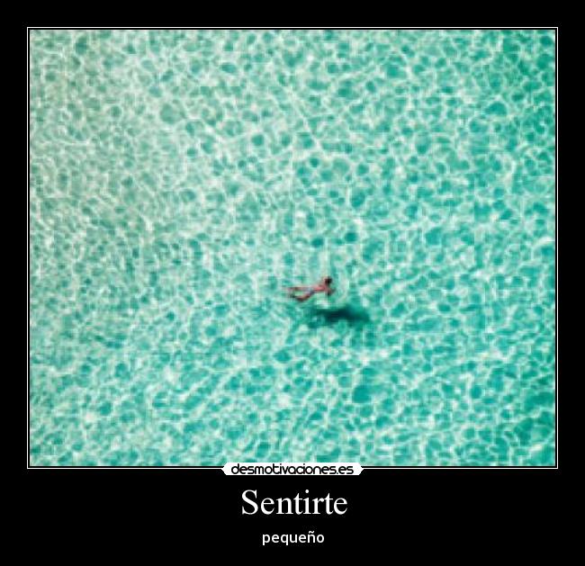 Sentirte - pequeño