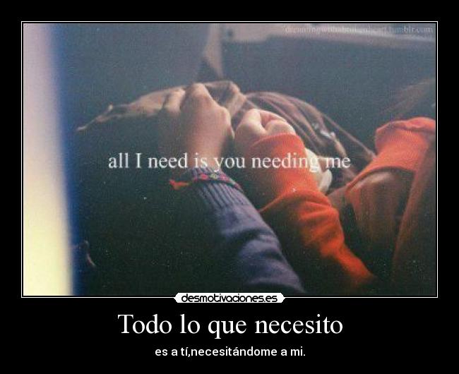Todo lo que necesito -