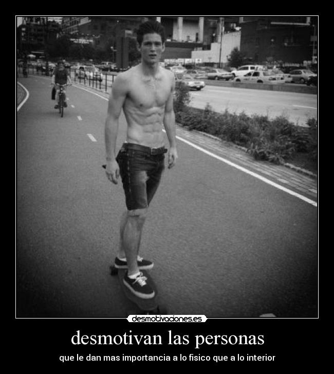 desmotivan las personas -