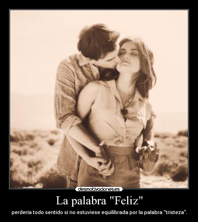 La palabra Feliz - 
