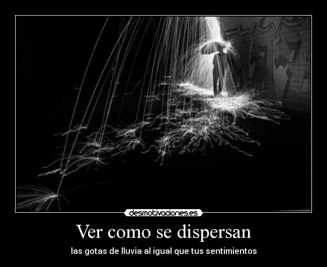 Ver como se dispersan -