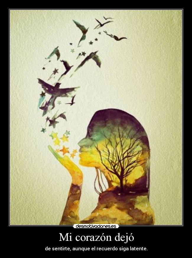 Mi corazón dejó -