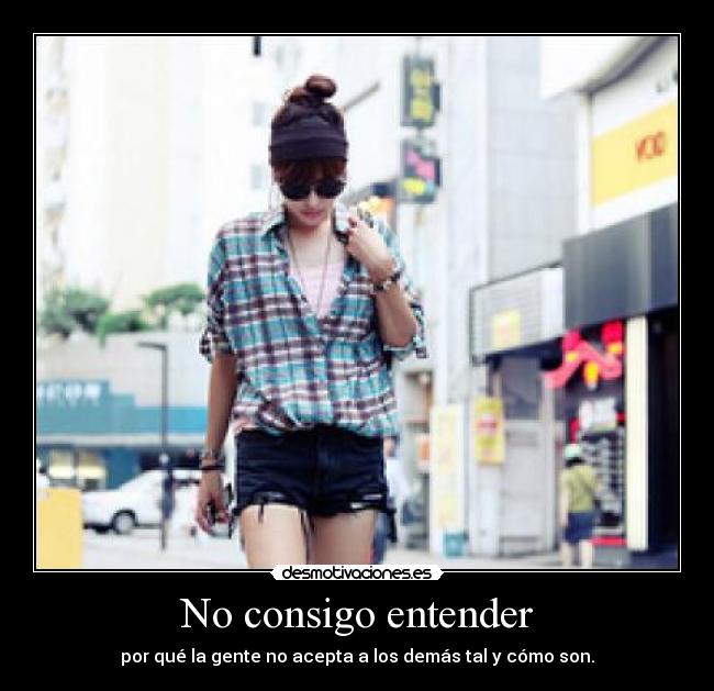 No consigo entender - 