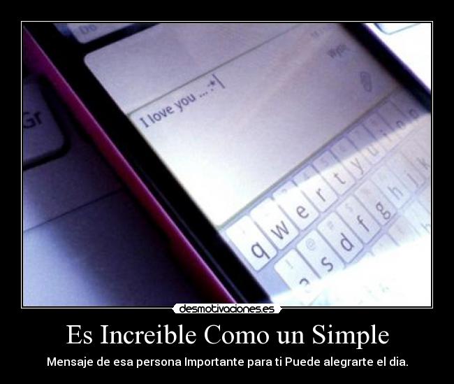 Es Increible Como un Simple - 