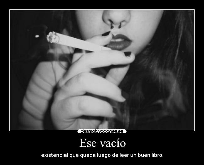 Ese vacío -