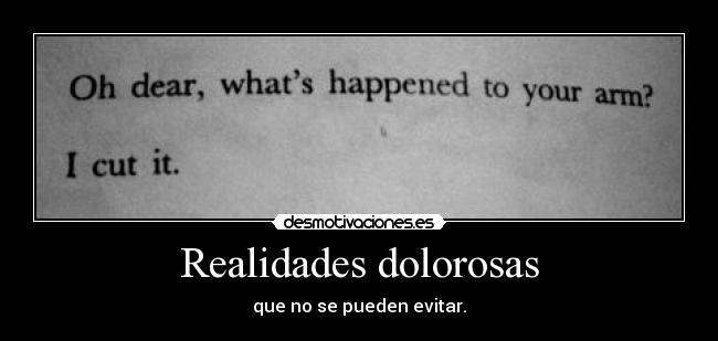 Realidades dolorosas - 
