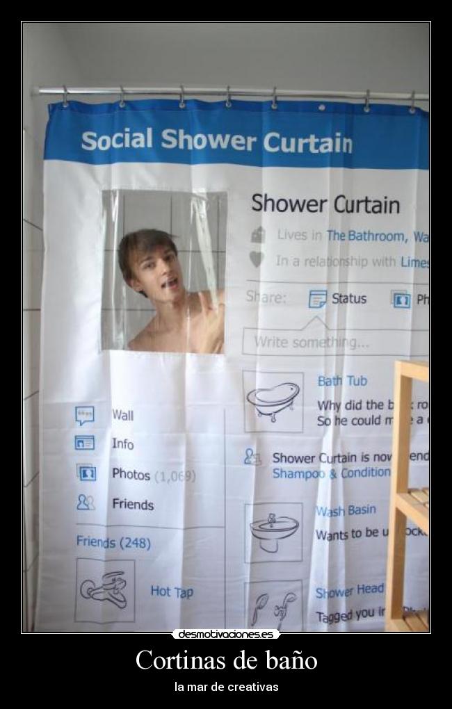 Cortinas de baño - la mar de creativas