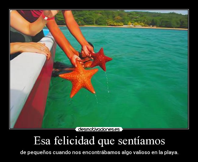 Esa felicidad que sentíamos - 