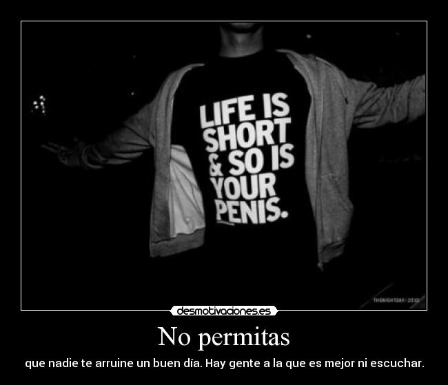No permitas - 
