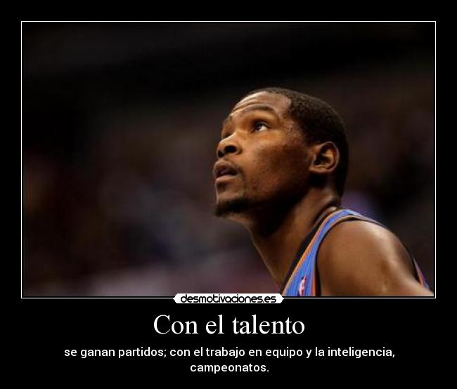 Con el talento -
