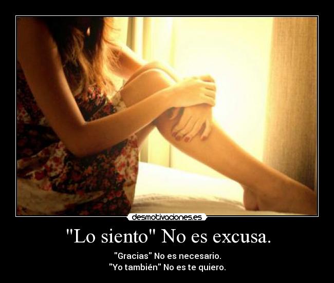 carteles siento excusa desmotivaciones