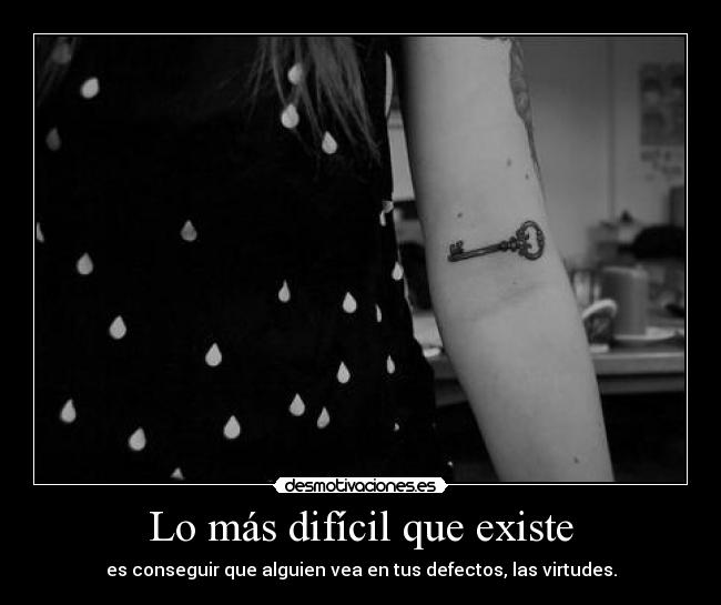 Lo más difícil que existe - 