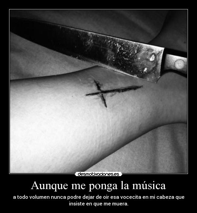 Aunque me ponga la música - 