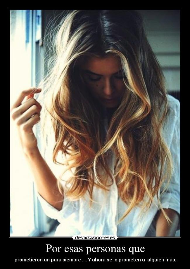 Por esas personas que - 