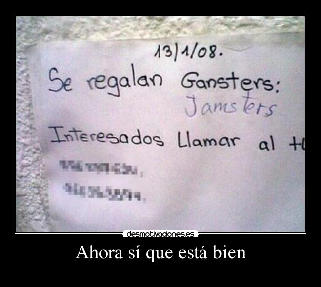 Ahora sí que está bien - 